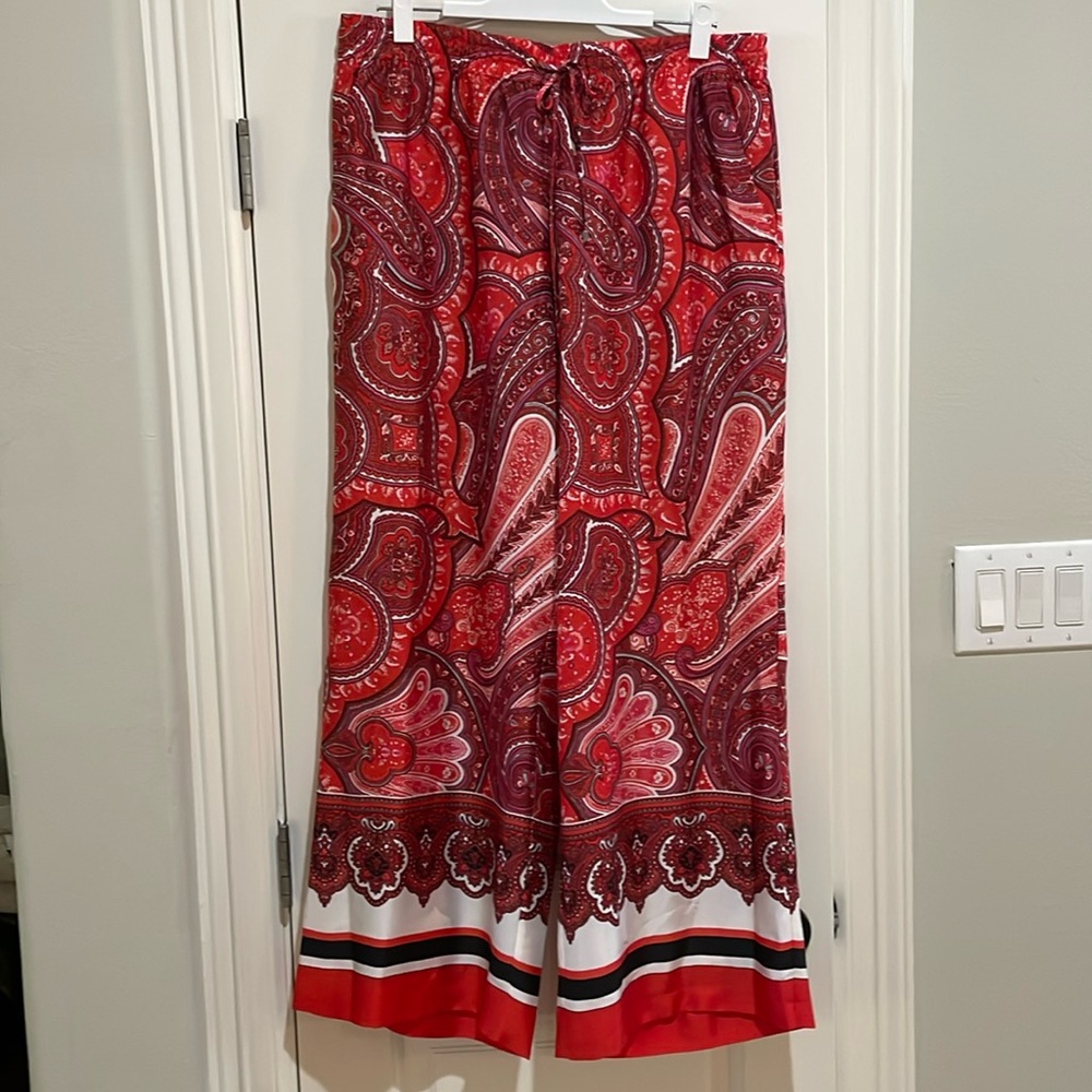 Ralph Lauren, Palazzo  pant, size XL, excellent condition, beautiful colors